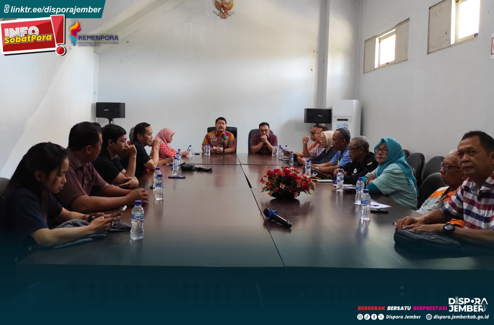 Sinergi Program Menuju Multi Event 2026: Dispora Jember dan KONI Jember Lakukan Persiapan Intensif