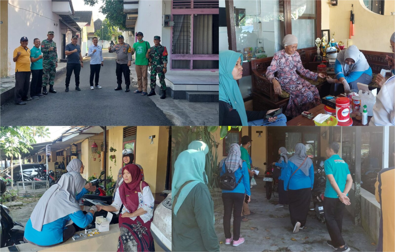 Giat Jumat Bersih dan PSN di Asrama Polres Jember: Kelurahan Kebonsari Perkuat Upaya Pencegahan DBD